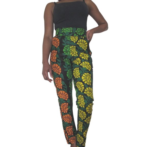 Multicolored pencil pants - Picture 1 of 3